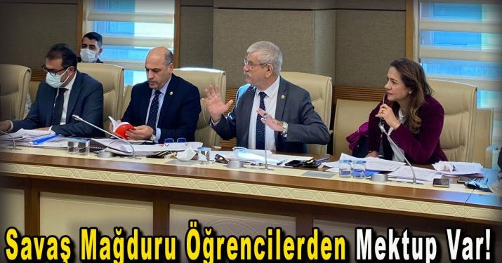 Savaş Mağduru Öğrencilerden Mektup Var