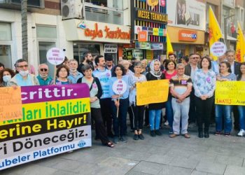 Karşıyaka’da Oturma Eyleminin 209. Haftasında Mücadele Çağrısı