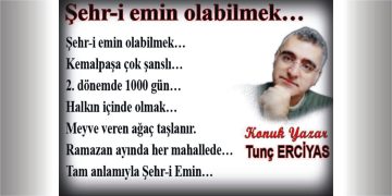 Şehr-i emin olabilmek…