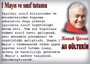 1 Mayıs ve Sınıf Tutumu