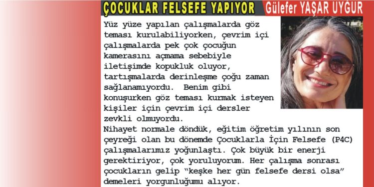 ÇOCUKLAR FELSEFE YAPIYOR