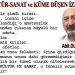 KÜLTÜR-SANAT VE KÜME DÜŞEN İZMİR