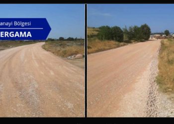 İZBETON: “Ekiplerimiz, Sanayi Sitesi ile Soma’yı bağlayan bağlantı yolunda altyapı hazırlıklarına hızla devam ediyor.”