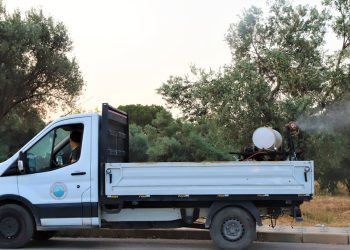 Menderes Belediyesi’nden haşerelere karşı seferberlik