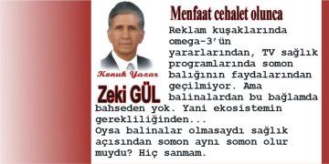 Menfaat cehalet olunca