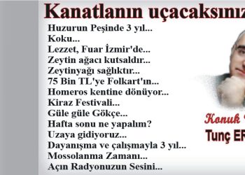 Kanatlanın uçacaksınız…