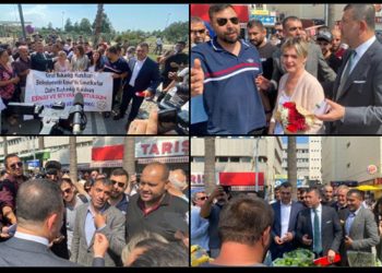 Konak’ta seyyar satıcılar dertlerini döktü