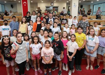 Çocuklar sordu, Başkan Sandal yanıtladı