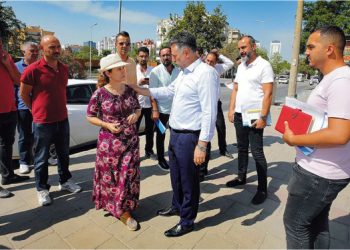 Büyükşehir’den Bayraklı çıkarması