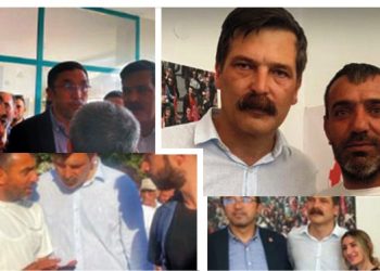 İzmir Seyyar Satıcılar Derneği, TİP Genel Başkanı Erkan Baş ile buluştu.