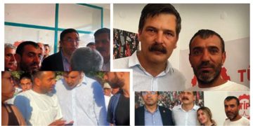 İzmir Seyyar Satıcılar Derneği, TİP Genel Başkanı Erkan Baş ile buluştu.