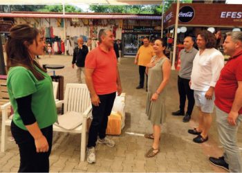 EFES ALT KAPI ESNAFINDAN BAŞKAN CERİTOĞLU SENGEL’E TEŞEKKÜR