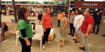EFES ALT KAPI ESNAFINDAN BAŞKAN CERİTOĞLU SENGEL’E TEŞEKKÜR
