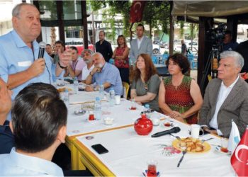 İZMİRLİ LOKANTACILAR’DAN NARLIDERE’YE ÇIKARMA