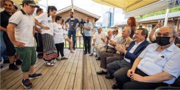 Konak Engelsiz Yaşam Köyü’nde Eğitim yılı sonuna en özel etkinlik