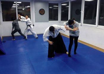 Bostanlıspor’da genç kızlara aikido savunması