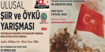 Ödemiş’in Kurtuluşunun 100. Yılında Ulusal Şiir ve Öykü Yarışması
