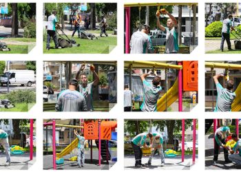 Buca parkları yaza hazırlanıyor
