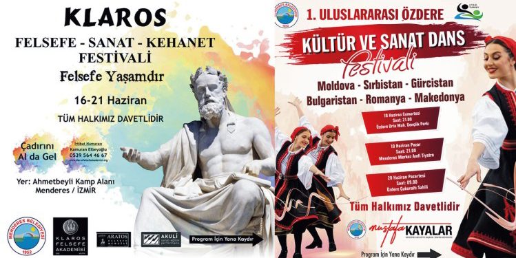 Menderes’te Kültür Sanat Dolu Hafta