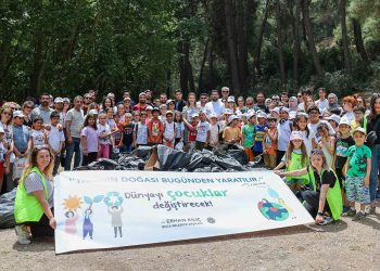 Bucalı miniklerin tohum ekme heyecanı