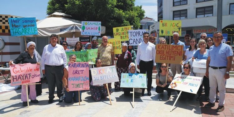 Çevre dostu Menderes’ten farkındalık çalışması