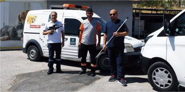 Karabağlar’da kurban yakalama timi bayrama hazır