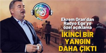 Çeşme Belediye Başkanı Ekrem Oran Radyo Ege’ye korkutan gelişmeyi duyurdu