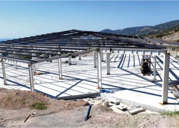 FOÇA NİHAT DİRİM KENT BELLEĞİ MERKEZİ YAPIMI DEVAM EDİYOR