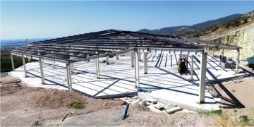 FOÇA NİHAT DİRİM KENT BELLEĞİ MERKEZİ YAPIMI DEVAM EDİYOR