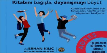 Buca’da anlamlı kitap bağış kampanyası:
