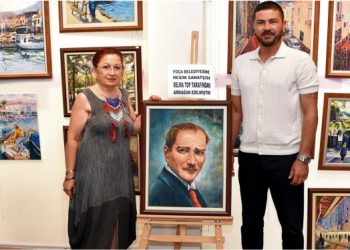 FOÇA’DA YAĞLIBOYA RESİM SERGİSİ