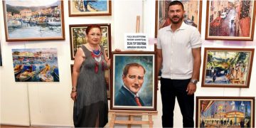 FOÇA’DA YAĞLIBOYA RESİM SERGİSİ