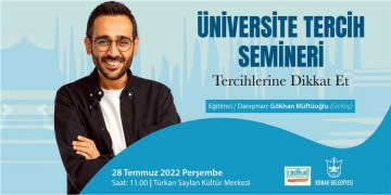 Konaklı gençlere Üniversite yolunda rehber desteği