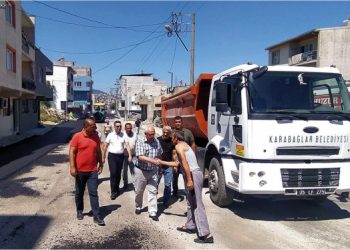 Abdi İpekçi Mahallesi’nde yoğun çalışma