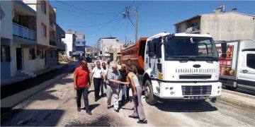 Abdi İpekçi Mahallesi’nde yoğun çalışma