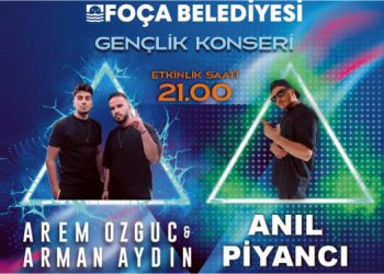 FOÇA’DA CUMARTESİ AKŞAMI GENÇLİK KONSERİ