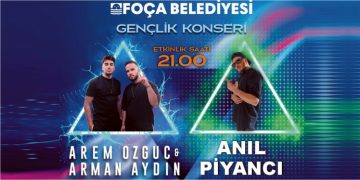 FOÇA’DA CUMARTESİ AKŞAMI GENÇLİK KONSERİ