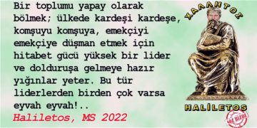 HALİLETOS’tan…