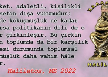 HALİLETOS’tan…