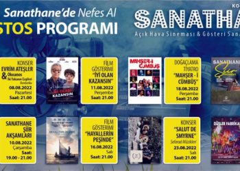 Sanathane’de ağustos ayı sanatla dopdolu