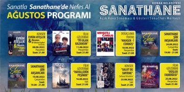 Sanathane’de ağustos ayı sanatla dopdolu