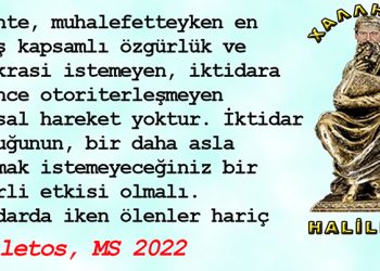 HALİLETOS’tan…