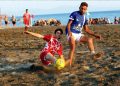 Menderes’te Plaj Futbolu Turnuvası