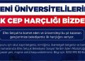 Efes Selçuklu Yeni Üniversitelilerin İlk Harçlıkları Belediyeden