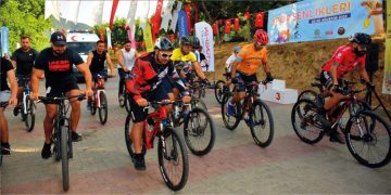 Gölcük Yaylası’nda “pedala kuvvet” dediler