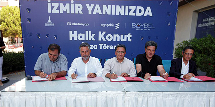Halk Konut Projesi’nde ikinci imzalar atıldı