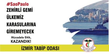 “Zehirli Gemi ülkemiz Karasularına Giremeyecek!”