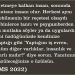 HALİLETOS’tan…