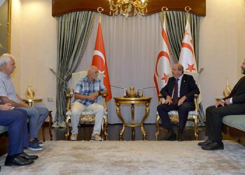 Erboy, KKTC Cumhurbaşkanı ile görüştü