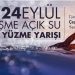 Açık Su Yüzme Yarışı Başlıyor
